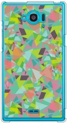 Vista 2 de Coverfull Texture Freak Green (Clear) / for AQUOS PHONE EX SH-02F/docomo DSH02F-PCNT-212-M742 DSH02F-PCNT-212-M742