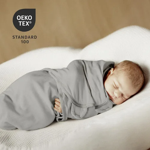 Vista 4 de GLLQUEN BABY Sacos de Dormir Envolventes Orgánicos para Recién Nacidos - Envolturas para Bebés de 0-3 Meses, Paquete de 3 Sacos Envolventes