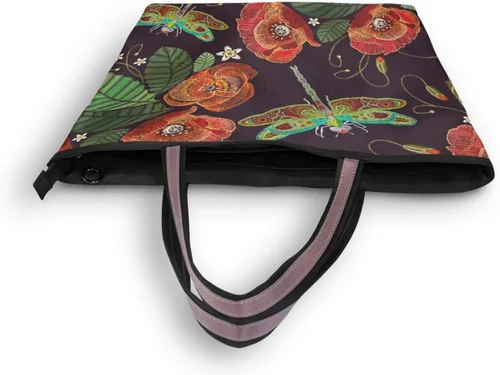 Vista 4 de Bolso de mano para mujer, bolso de hombro con asa superior