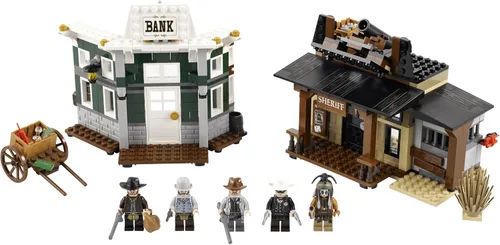 Vista 3 de LEGO El Llanero Solitario Colby City Showdown (79109)