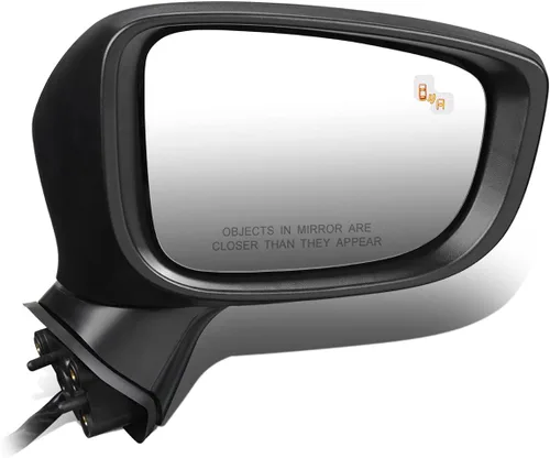 Vista 6 de DNA Motoring OEM-MR-MA1320181 Espejo de puerta lateral izquierdo con estilo de fábrica compatible con Mazda 3 14-15