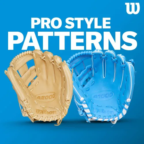 Vista 6 de Wilson A1000 Adult + Youth Baseball Glove + Mitt Sizes 11" - 12.5" Right + Left Hand Throw Multiple Styles