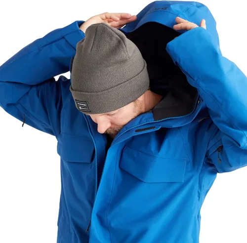Vista 4 de Dakine Reach - Chaqueta de esquí y snowboard con aislamiento 20K para hombre, color azul ultramarino, talla L