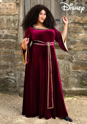 Vista 2 de Plus Size Tangled Mother Gothel Costume