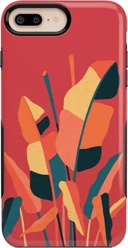 Vista 16 de Casely Funda para iPhone 6/7/8 Plus Funda con estampado de festival (solo buenas vibraciones)
