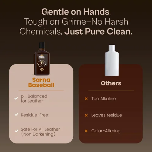 Vista 5 de SARNA BASEBALL Glove & Leather Cleaner and Conditioner, 8 Oz