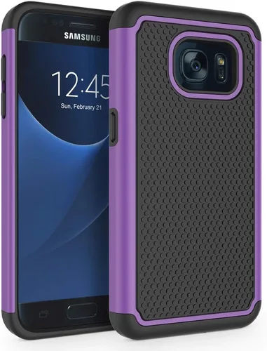 Vista 10 de Funda para Galaxy S7, a prueba de golpes, funda protectora para Samsung Galaxy S7 (5.1 pulgadas, 2016) [azul]