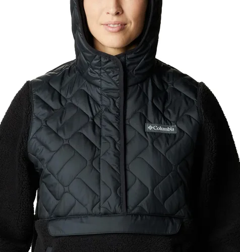 Vista 4 de Columbia Sudadera con capucha Sweet View de forro polar para mujer, remolacha