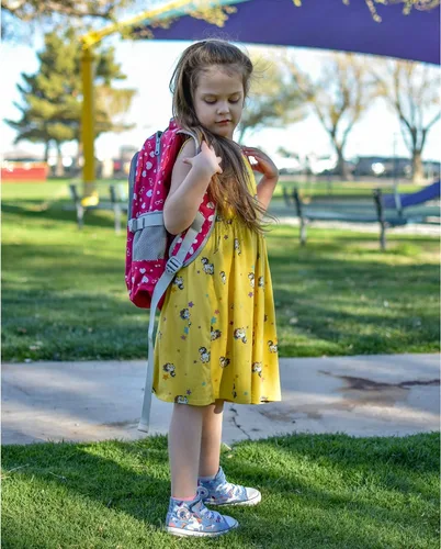 Vista 4 de BLUEFAIRY - Mochilas para niños y niñas, escuela primaria, jardín de niños