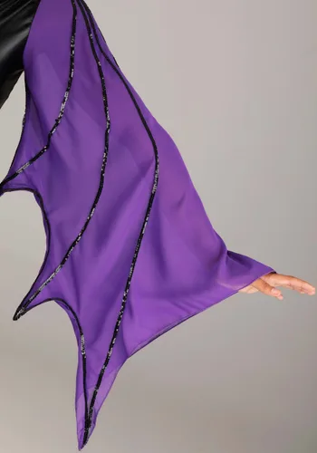 Vista 5 de Disfraz Sexy de Murciélago para Mujeres Multicolor