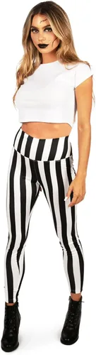 Vista 5 de Leggings de esqueleto para disfraz de Halloween, mallas de esqueleto para mujer