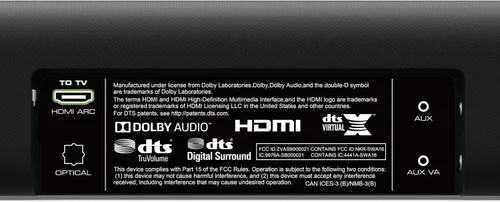 Vista 9 de VIZIO Barra de sonido de cine en casa V-Series 2.1 con Dolby Audio, DTS Virtual:X, Bluetooth, subwoofer inalámbrico, compatible con asistente