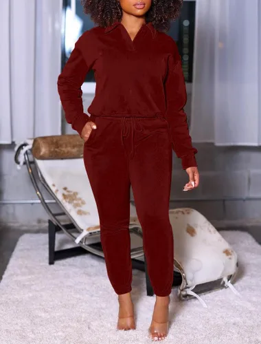 Vista 3 de Nimsruc 2 Piece Outfits For Women Sweatsuits Jogging Set