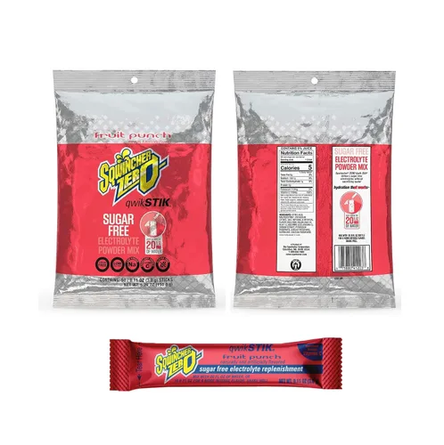 Vista 4 de Qwik Stik - Paquete de 500 paquetes de hidratación en polvo, varios sabores populares (naranja, uva, ponche de frutas, bayas mixtas, sandía)