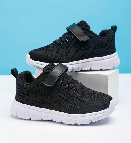 Vista 4 de Zapatillas de running para niños niñas deportivas para caminar