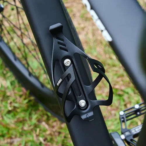 Vista 3 de Corki Cycles - Soporte para botella de agua para bicicleta de aleación de aluminio, jaula universal para botellas de agua para bicicletas