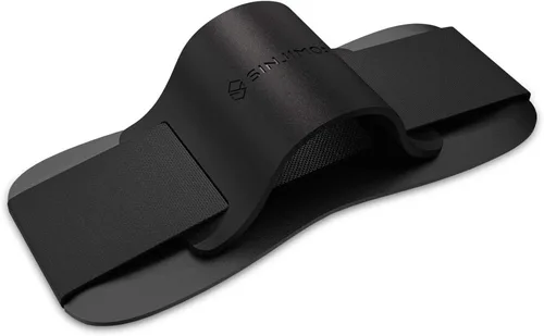 Vista 2 de Sinjimoru - Agarre para teléfono con banda de silicona – Cómodo soporte de una mano y soporte con patas para smartphones, tablets y eReaders