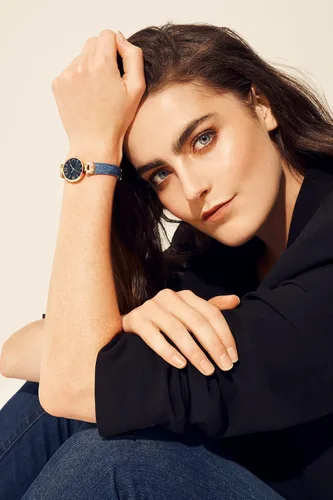 Vista 3 de Anne Klein - Reloj de pulsera para mujer con correa de cuero