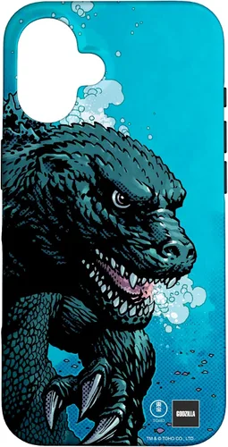 Vista 31 de Funda para iPhone 14 Godzilla Comic Art "Reef