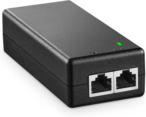 Vista 9 de MokerLink Inyector Gigabit PoE, 802.3af/at/bt 60W, 10/100/1000Mbps Ethernet, Plug & Play, distancia de hasta 328.1 ft (328 pies)