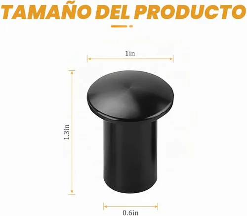 Vista 2 de AICEL Botón de Deriva con Perilla Giratoria, 2 Piezas Cubierta de Emergencia para Mango de Freno de Mano E-Brake, Botón de Bloqueo de Perilla
