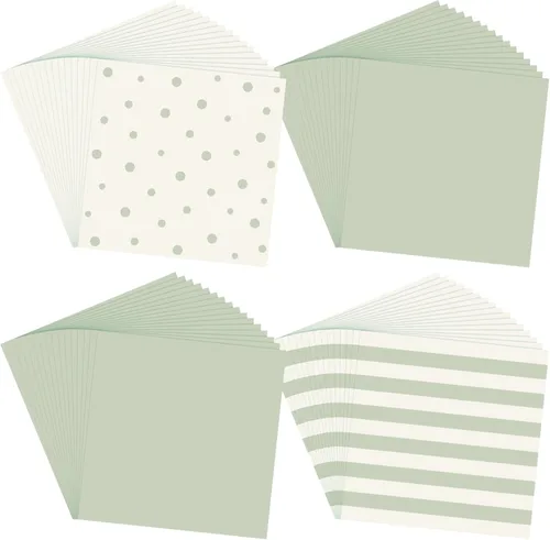 Vista 11 de Honeydak 200 hojas de papel de cera verde para alimentos, 7 pulgadas, surtido de cestas de pergamino verdes para sándwich, hamburguesas, a prueba