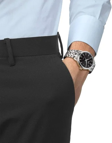 Vista 2 de Tissot T1294071105100 reloj de vestir de acero inoxidable clásico para hombre