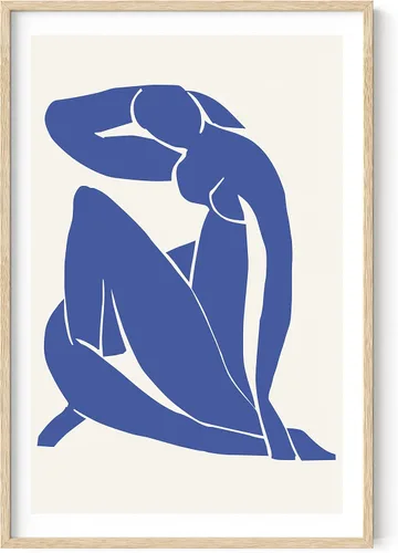 Vista 55 de HAUS AND HUES Matisse - Lámina de arte moderno minimalista - Arte de pared estético de Henri Matisse, póster abstracto para cuarto de dormitorio