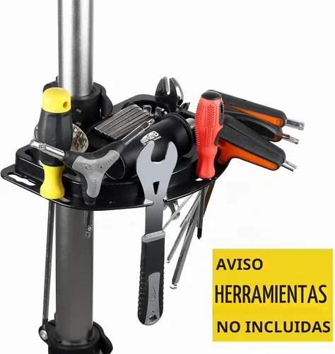 Vista 6 de West Biking Soporte de reparación de bicicletas (máximo 85 libras) – Soporte de trabajo plegable ajustable para bicicleta con liberación rápida