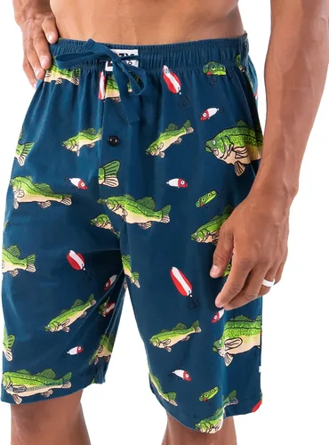 Vista 95 de Lazy One - Pantalones cortos de pijama para hombre, ropa de dormir