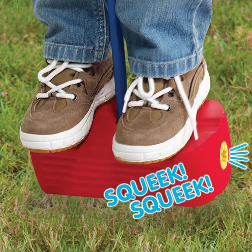 Vista 5 de Kidoozie Puente de espuma Pogo - Juego en interiores y exteriores - Fomenta un estilo de vida activo - Hace sonidos chirriantes, capacidad de 250