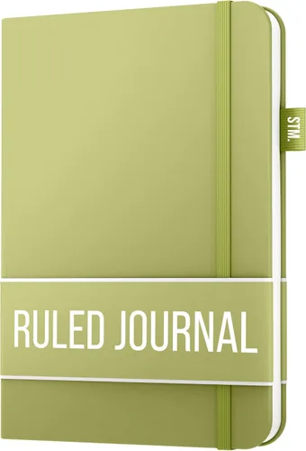 Vista 12 de Cuaderno rayado para escribir, 200 páginas, papel grueso de 4.23 oz/m² con notas adhesivas, lazo para bolígrafo, banda elástica, tapa dura de cuero