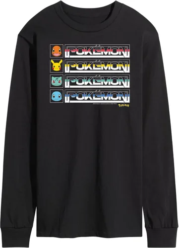 Vista 12 de HYBRID APPAREL - Team Pokémon - Camiseta de manga larga para hombre