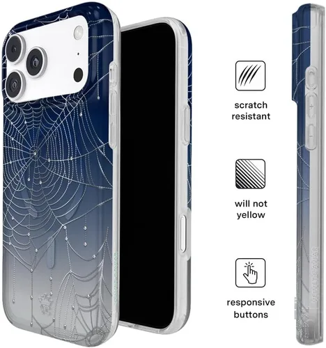 Vista 890 de VELVET CAVIAR Funda para iPhone 15, compatible con MagSafe, probada contra caídas de 10 pies, fundas protectoras de diseño, leopardo color rosa
