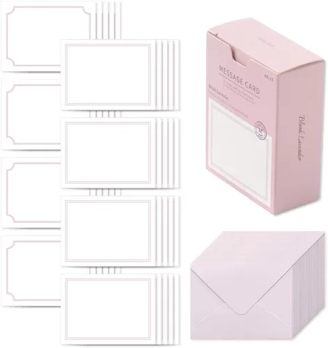 Vista 16 de Monolike Tarjeta Día a Día, 105 Luna - Mezcla de 48 mini tarjetas individuales, 24 sobres Paquete
