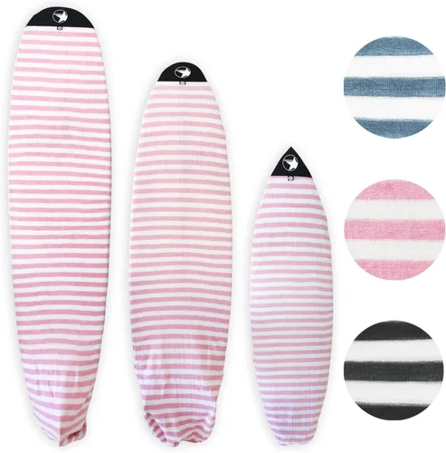 Vista 10 de Funda de calcetín para tabla de surf y funda para tabla de paddleboard Surf Squared - Bolsa protectora elástica ligera para tabla de surf