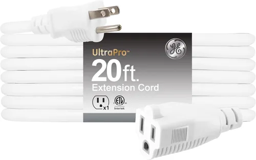 Vista 7 de GE Cable de extensión para exteriores, 15 pies, cable de extensión
