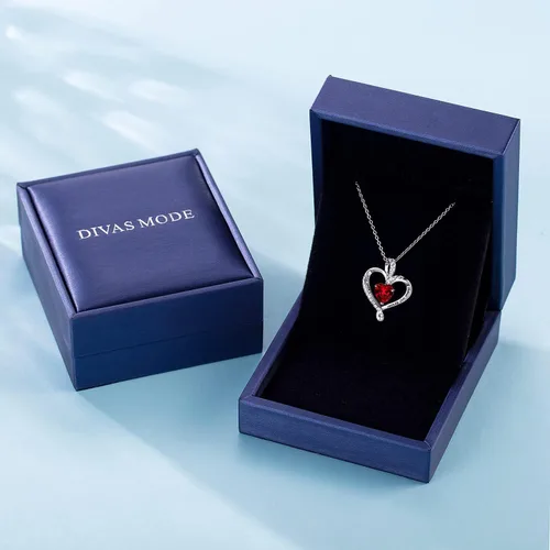 Vista 7 de Collares de corazón para mujer