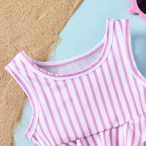 Vista 4 de Aalizzwell Traje de baño de dos piezas para bebé, traje de baño de dos piezas, ropa de playa
