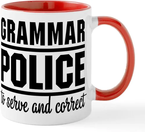 Vista 71 de CafePress Taza de café de cerámica de 11 oz (11.0 fl oz) de Police Mom