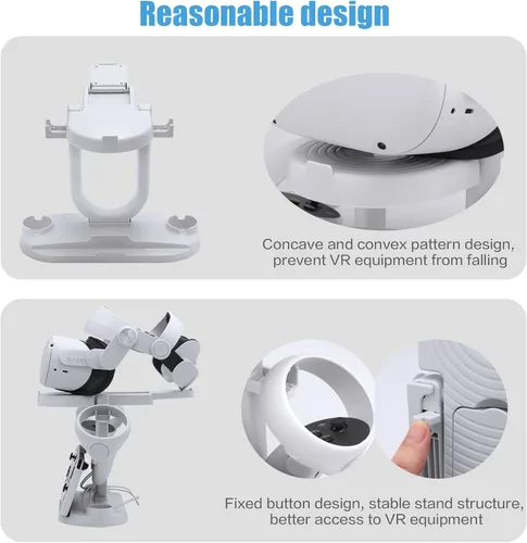 Vista 5 de VR Headset Organizer and Display Stand