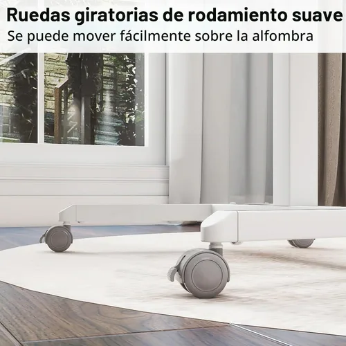 Vista 5 de PUNCIA Escritorio de pie móvil de 25 pulgadas, escritorio inclinado