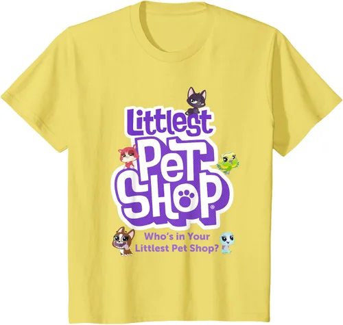 Vista 3 de Littlest Pet Shop ¿Quién está en tu tienda? Camiseta Blanco