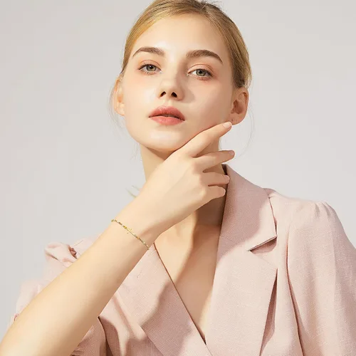 Vista 5 de ZLLOO Gold Plated Cross Bracelet - Christian Religious Jewelry, Confirmation Gifts for Women Girls Sister Daughter Friends