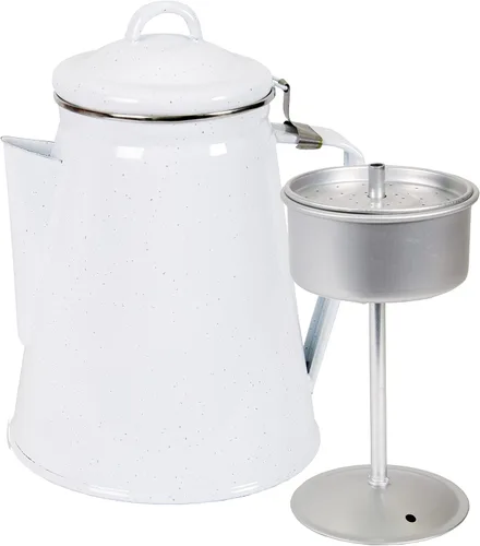 Vista 2 de Stansport Cafetera Esmaltada Blanco