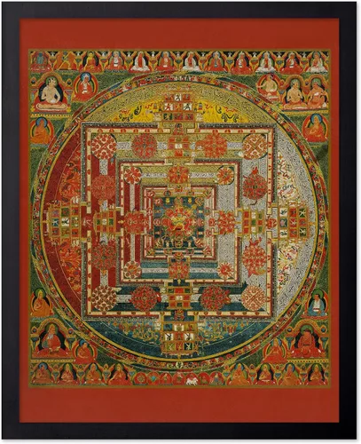 Vista 25 de Poster Master Póster vintage, estampado retro de león verde devorando el sol, arte hermético, arte de mitología, regalo para hombres y mujeres