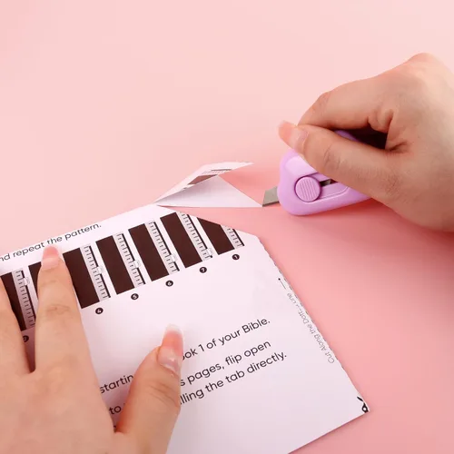 Vista 7 de Cortadores de cajas – Paquete de 3 abrecartas retráctiles, adorable cortador de papel pequeño de nube para llavero, bolsa de bolsillo, paquete
