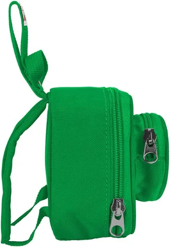 Vista 2 de LEGO Mini mochila de ladrillo para niños, Verde, Lego Mini mochila Brick