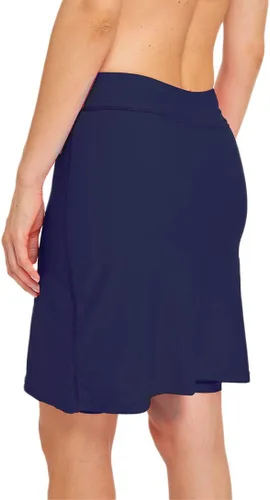 Vista 3 de Micosuza - Pantalón corto con falda para nadar, para mujer, protección solar UPF 50+