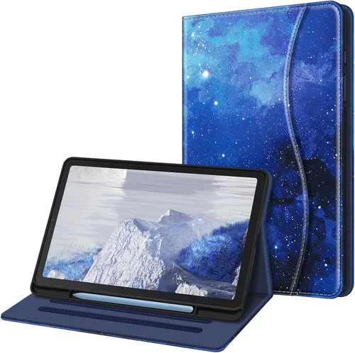 Vista 15 de Fintie Funda para Samsung Galaxy Tab S6 Lite 10.4 Pulgadas 2024/2022/2020 con Soporte para S Pen, Funda Trasera de TPU Blanda con Visor Multiángulo
